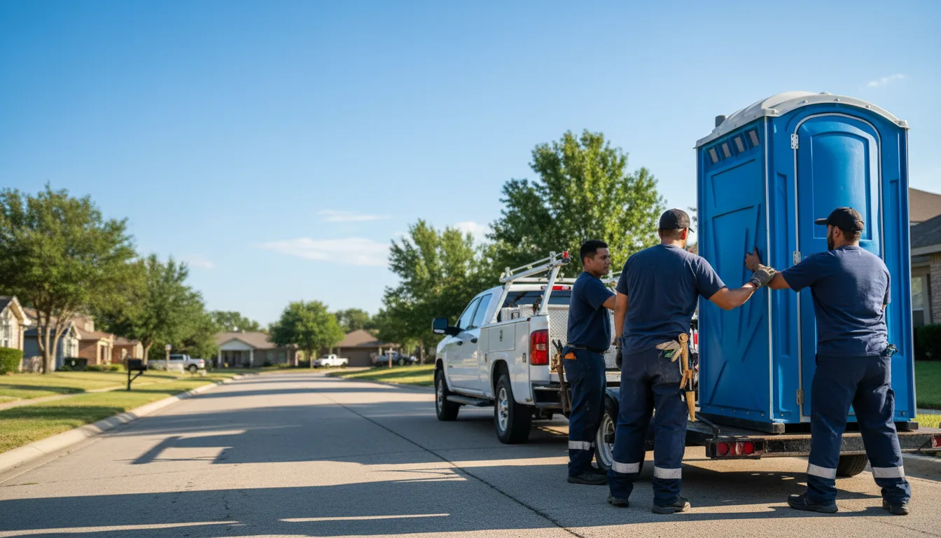 Portable Toilet Rental in Paron, AR near me